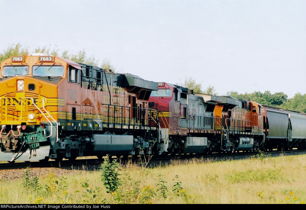 BNSF 7683 East